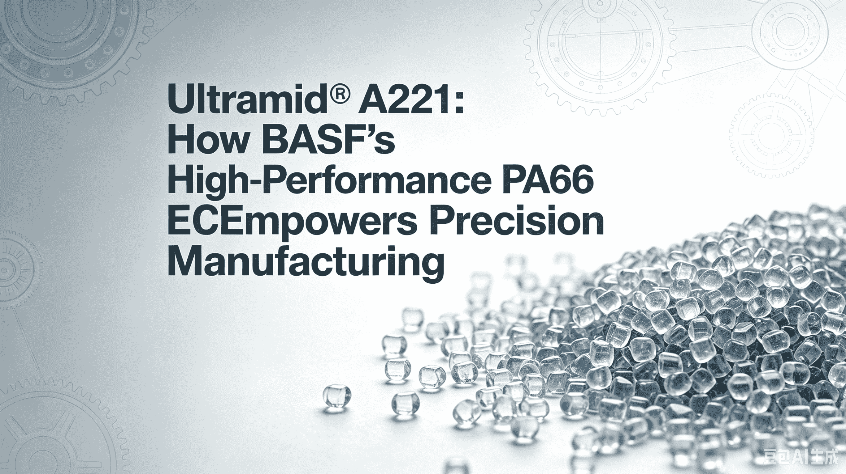 Ultramid® A221: BASF의 고성능 PA66이 정밀 제조를 강화하는 방법